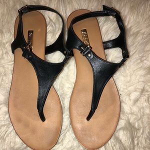 Aldo Black Sandals